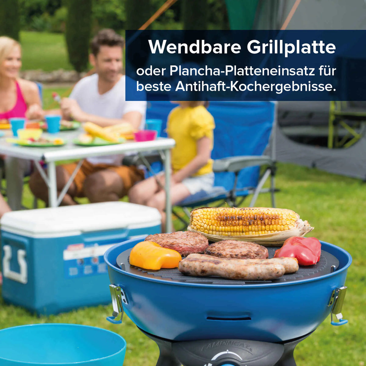 Campingaz Party Grill 400 R | 5 in 1 Campinggrill & Gaskocher  Campinggrill Campingaz & Coleman