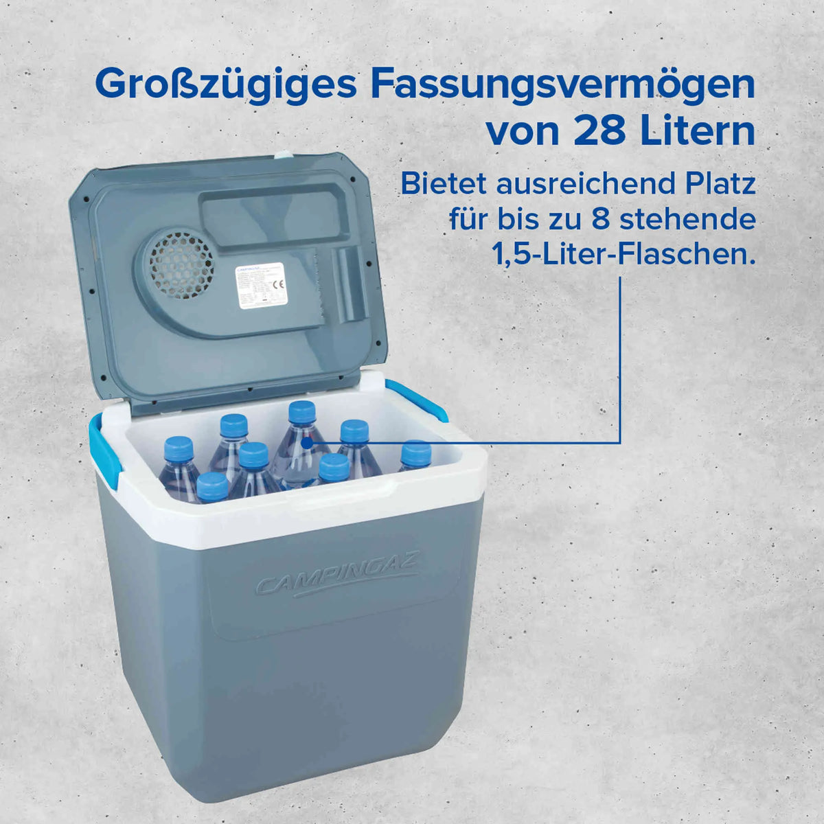 Campingaz Elektrische Kühlbox Powerbox Plus 28 Liter | 12V Anschluss  Elektrische Kühlbox Campingaz & Coleman