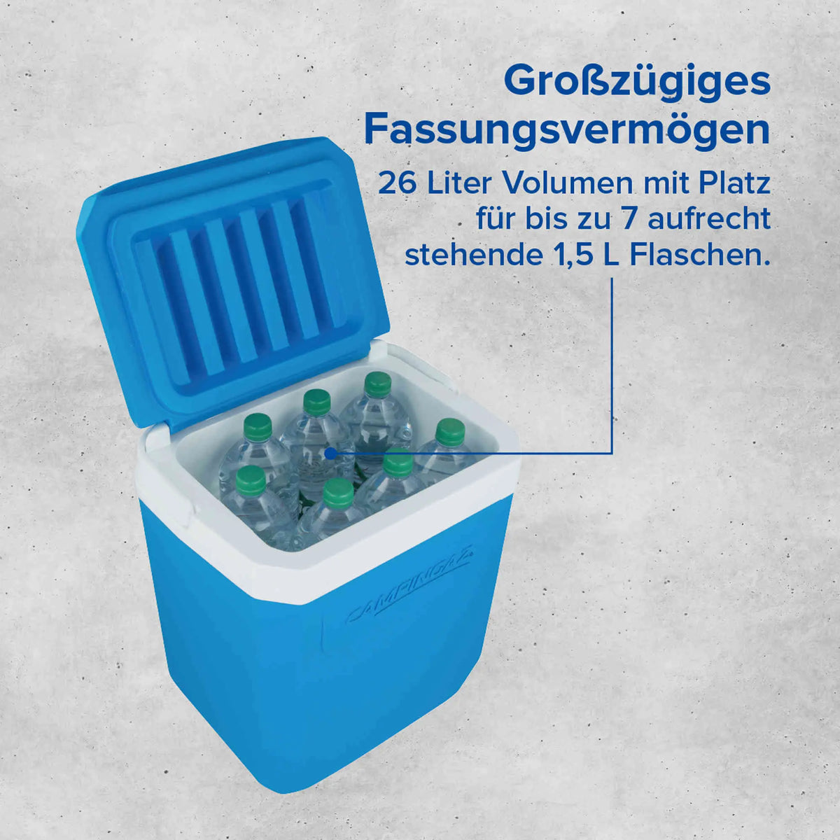 Campingaz Kühlbox Icetime Plus 26 Liter | bis zu 24 Stunden Kühlung  Kühlbox Campingaz & Coleman