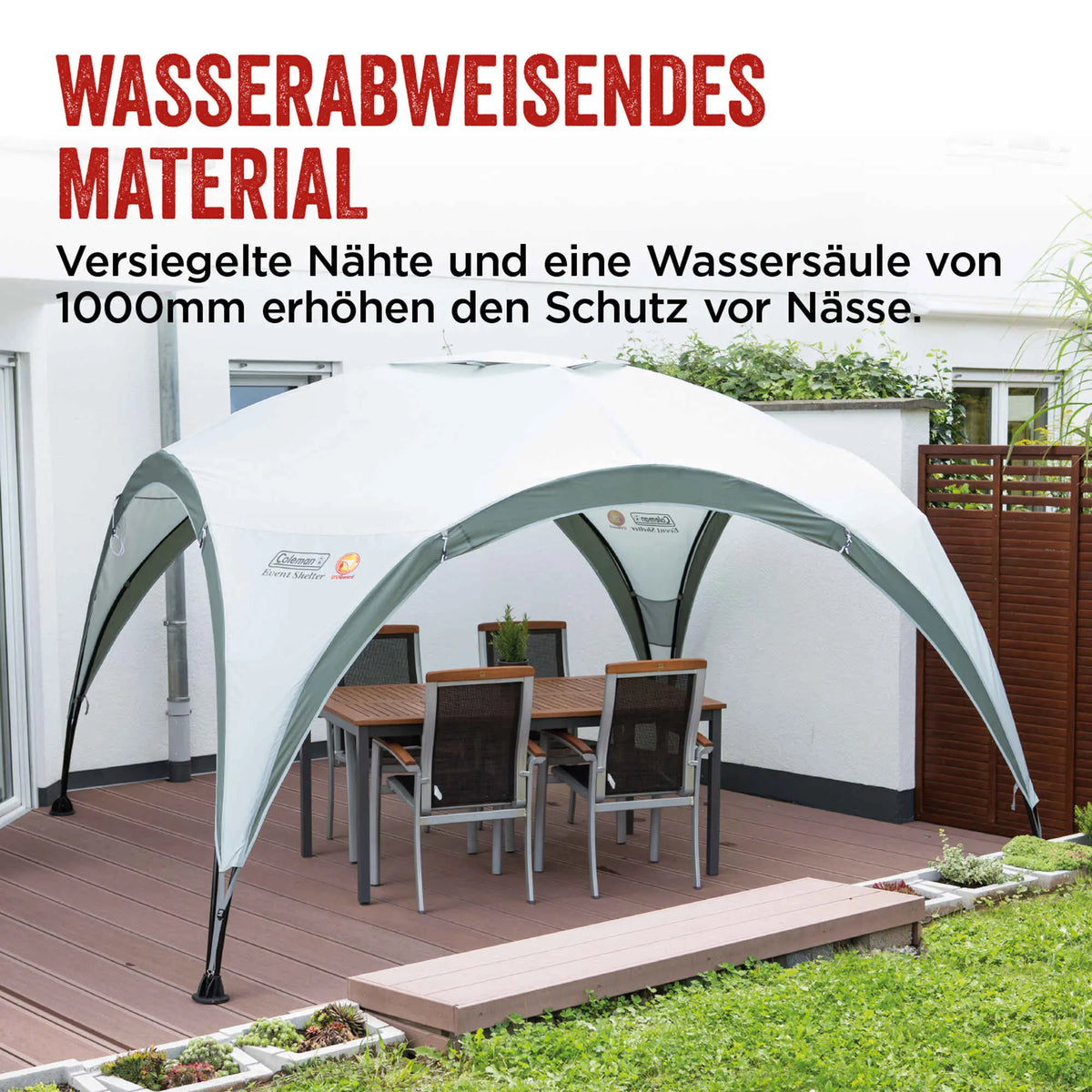 Coleman Event Shelter L Pavillon | 3.6 x 3.6 m  Pavillon Campingaz & Coleman