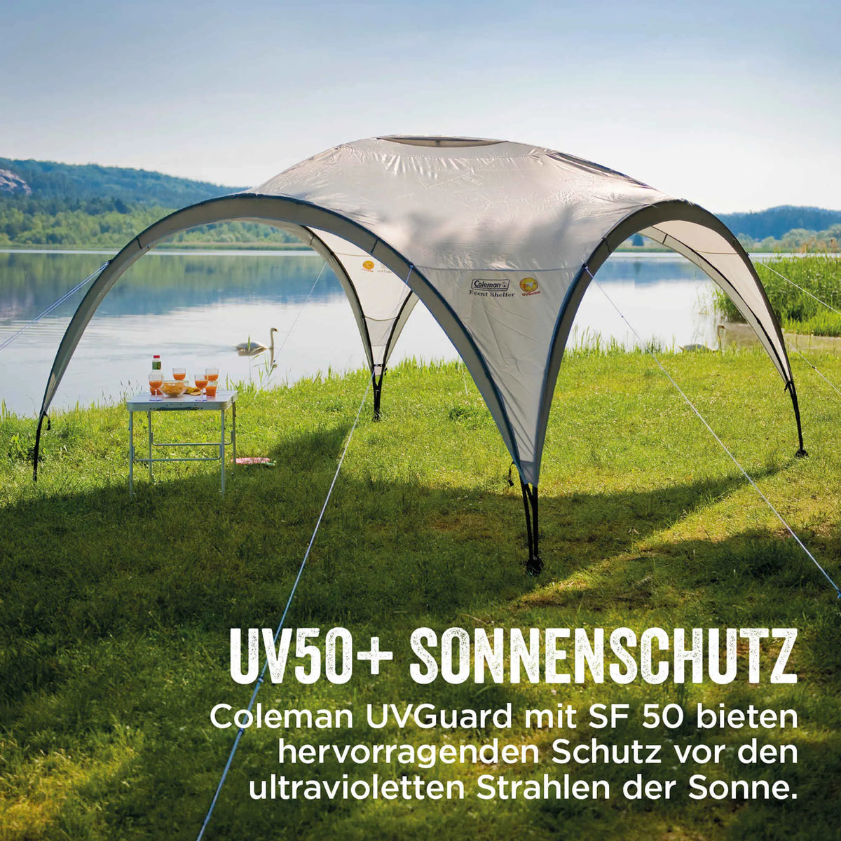 Coleman Event Shelter L Pavillon | 3.6 x 3.6 m  Pavillon Campingaz & Coleman