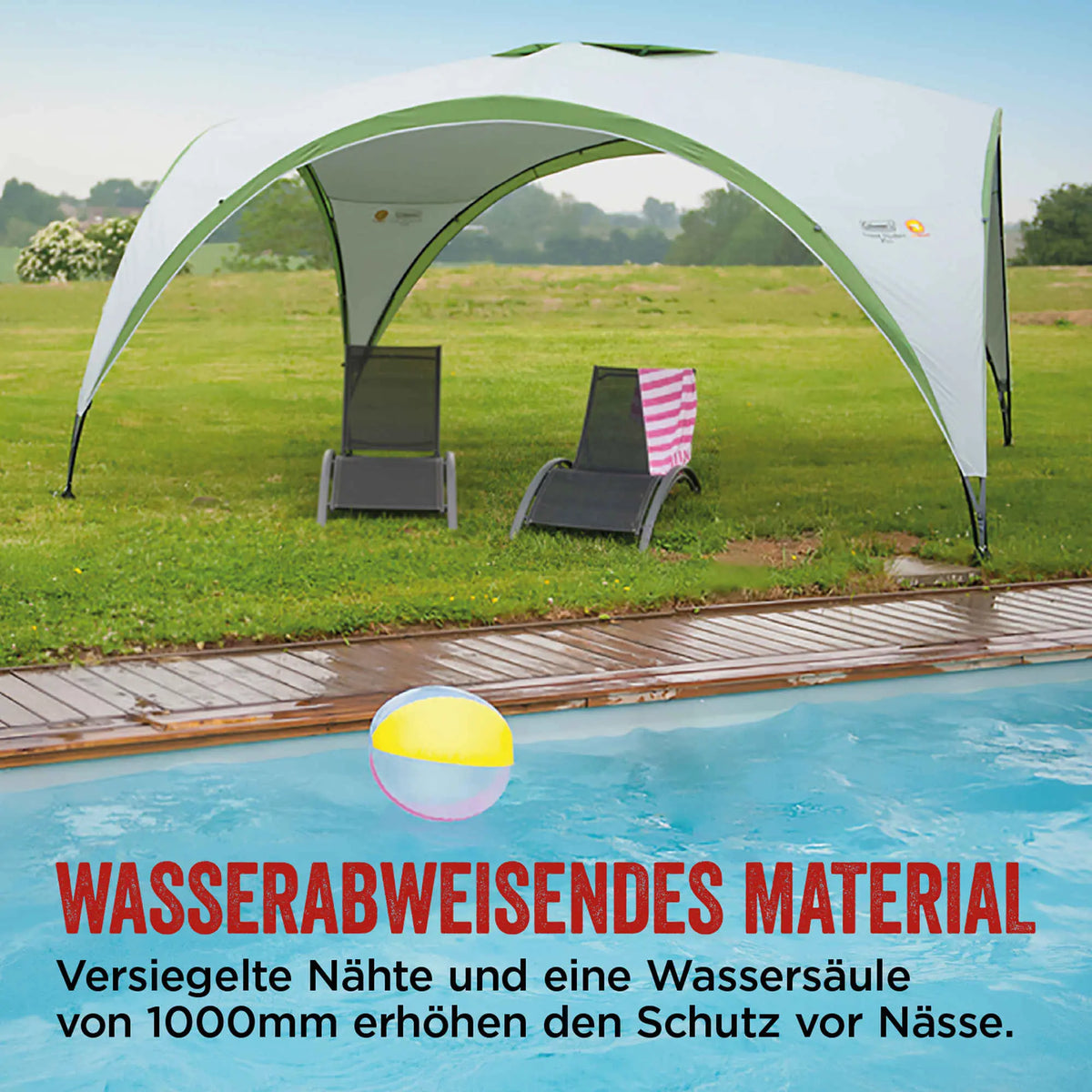 Coleman Event Shelter XL Pavillon | 4.5 x 4.5 m  Pavillon Campingaz & Coleman