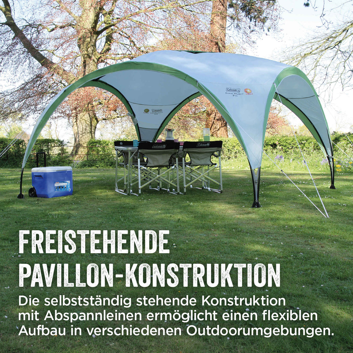 Coleman Event Shelter L Pavillon | 3.6 x 3.6 m  Pavillon Campingaz & Coleman