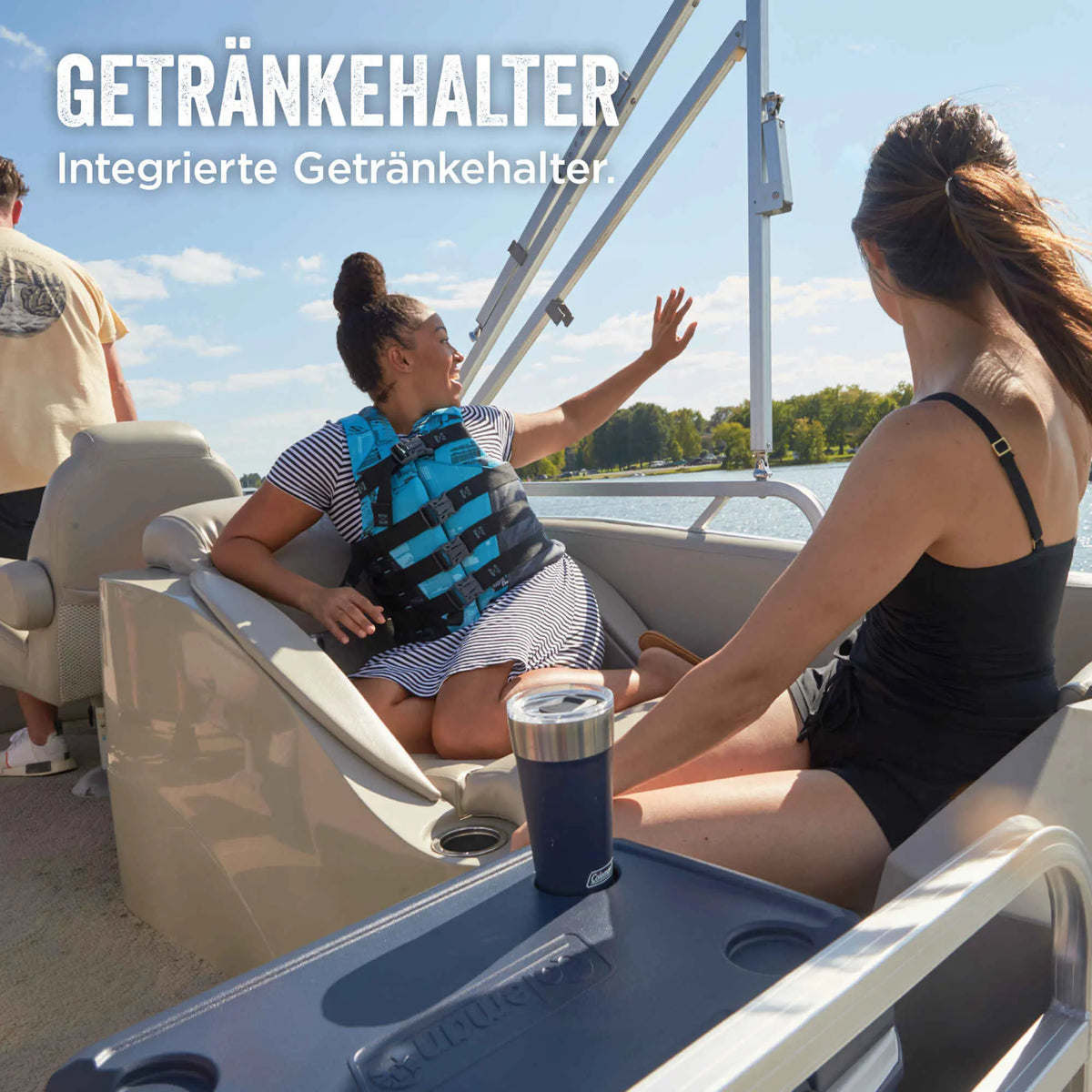 Coleman 50QT Xtreme Wheeled | 47 Liter Kühlbox mit Rollen | bis zu 4 Tage Kühlung  Kühlbox Campingaz & Coleman