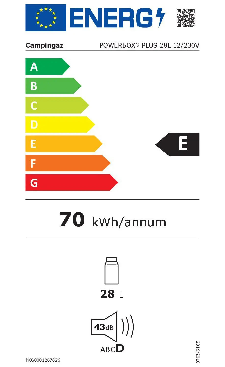 Powerbox Plus 28L 12/230V thermoelektrische Kühlbox Campingaz