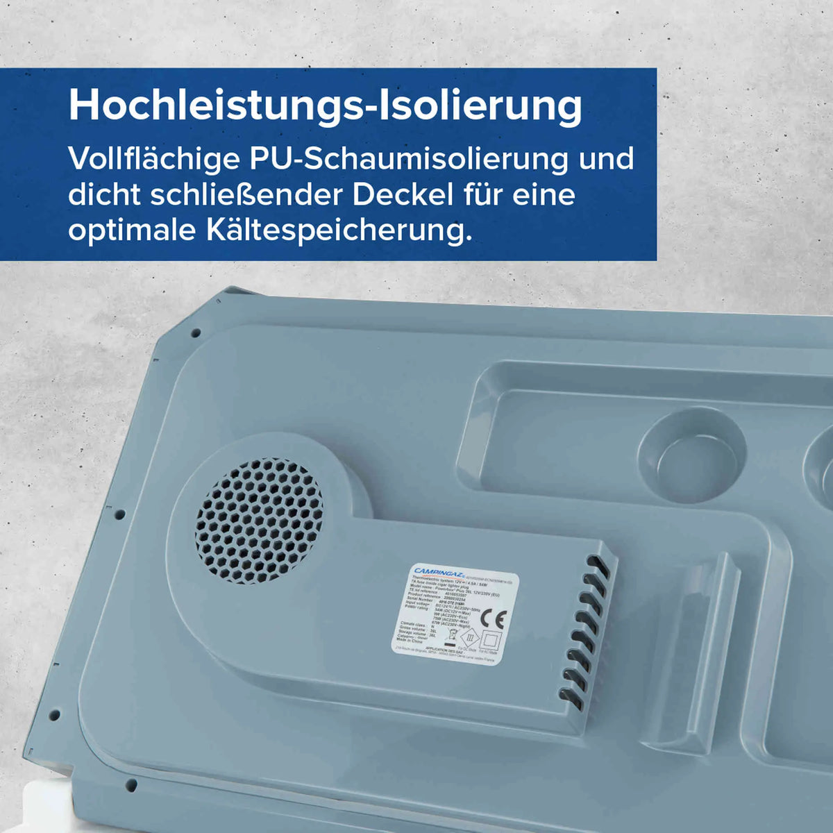 Campingaz Elektrische Kühlbox Powerbox Plus 28 Liter | 12V/230V Anschluss  Elektrische Kühlbox Campingaz & Coleman