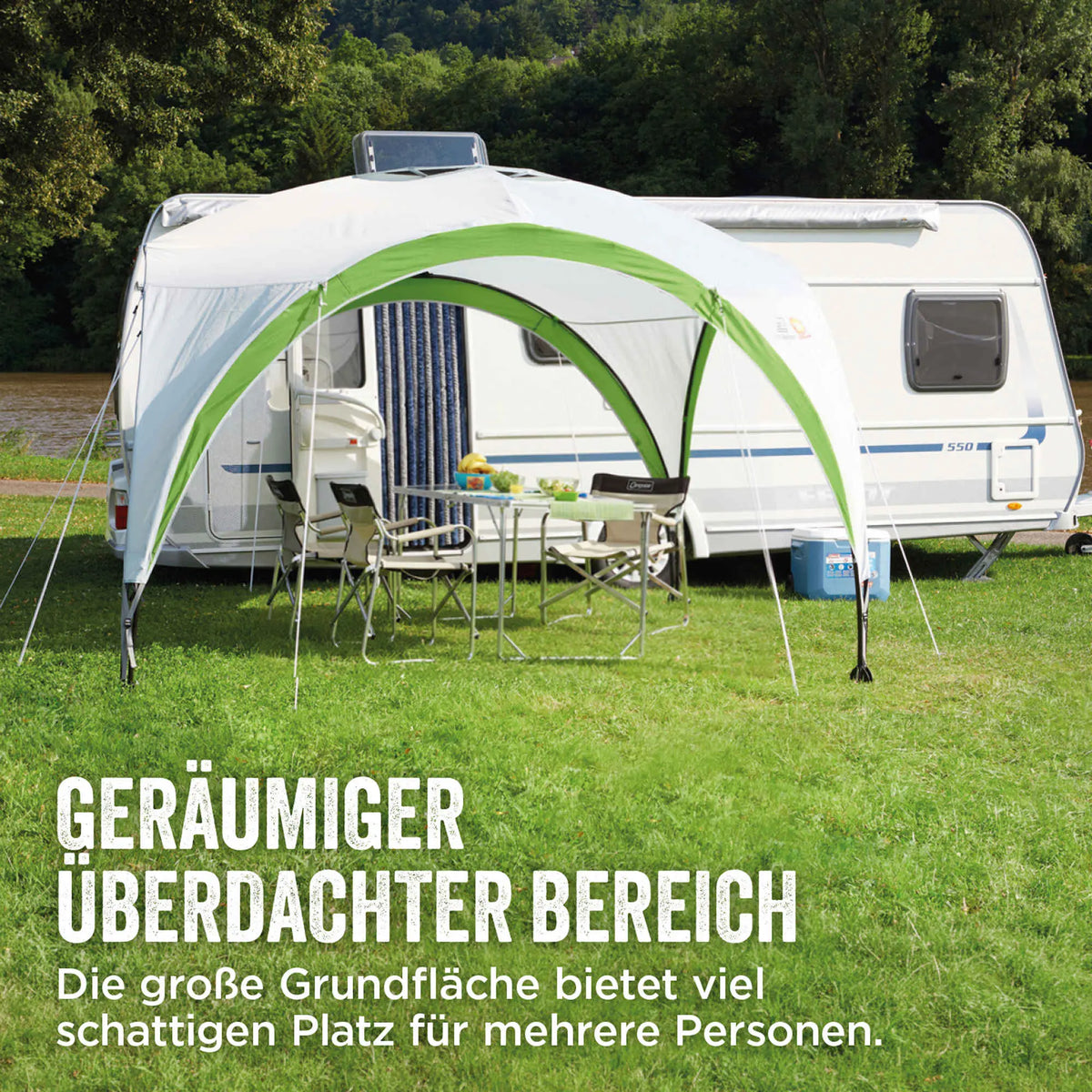 Coleman Event Shelter Pro M Pavillon | 3.0 x 3.0 m  Pavillon Campingaz & Coleman