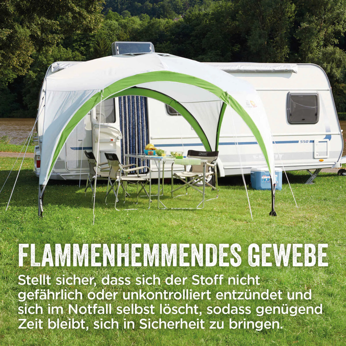 Coleman Event Shelter Pro L Pavillon | 3.6 x 3.6 m  Pavillon Campingaz & Coleman