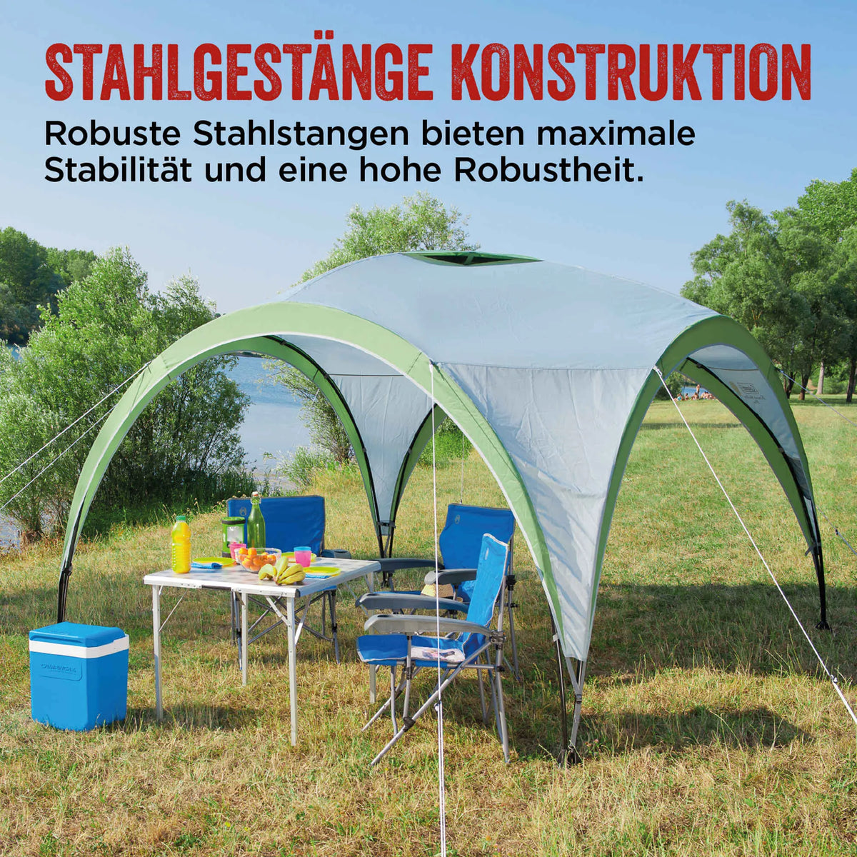 Coleman Event Shelter Pro M Pavillon | 3.0 x 3.0 m  Pavillon Campingaz & Coleman