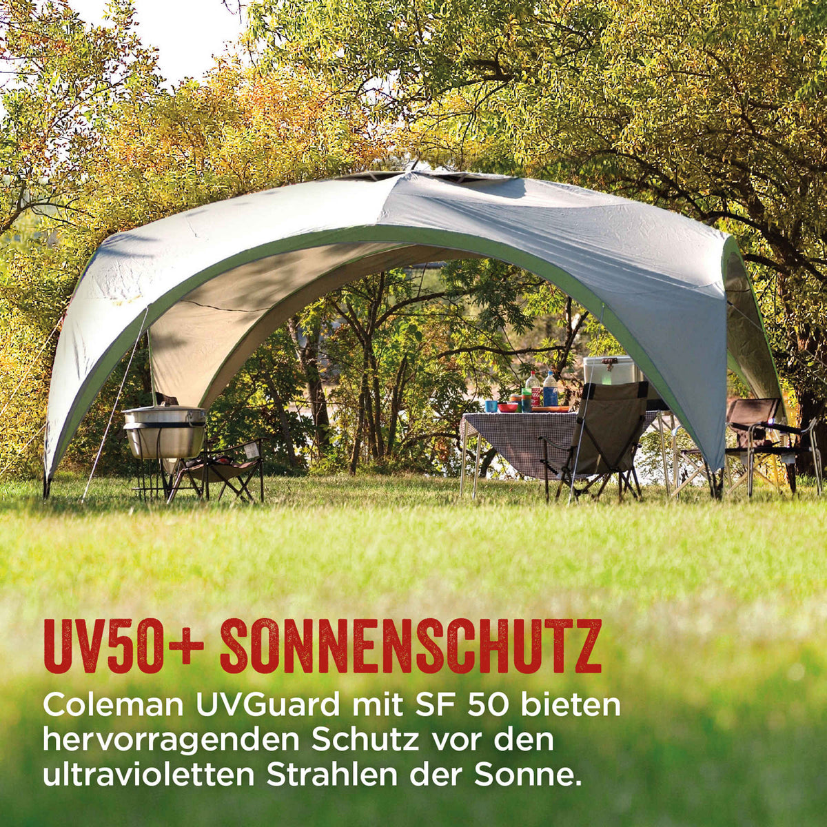 Coleman Event Shelter Pro XL Pavillon | 4.5 x 4.5 m  Pavillon Campingaz & Coleman