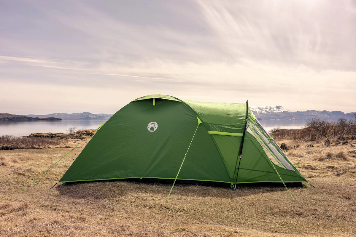 Coleman Darwin 3 Plus Blackout Kuppelzelt mit Vorzelt | 3 Personen  Zelt Campingaz & Coleman