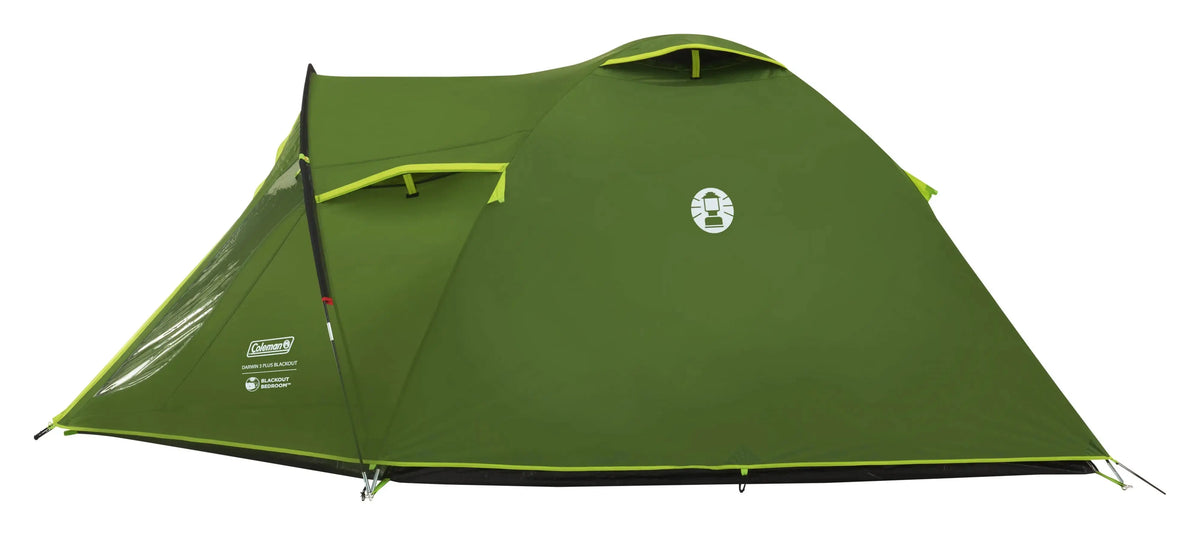 Coleman Darwin 3 Plus Blackout Kuppelzelt mit Vorzelt | 3 Personen  Zelt Campingaz & Coleman