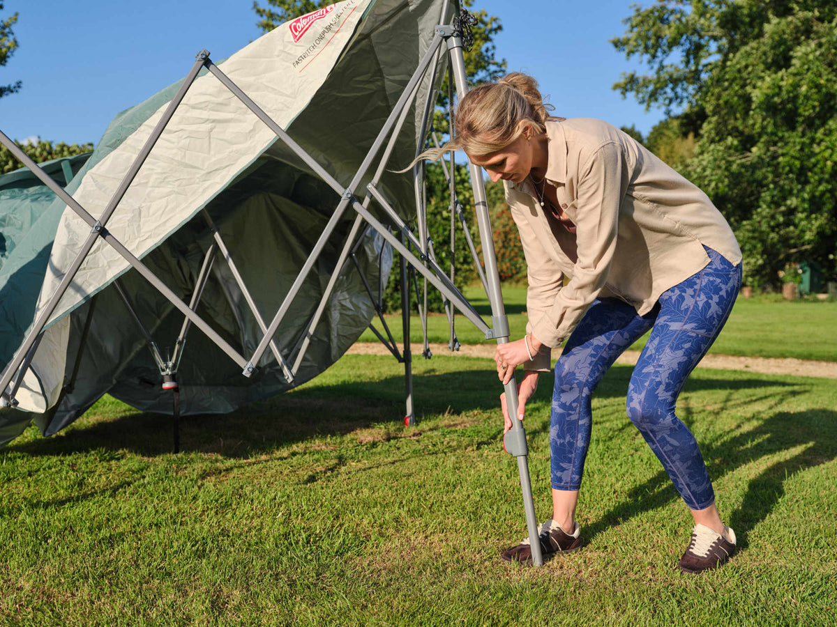 Coleman FastPitch OnePush Shelter Pavillon M | 3 x 3 m  Pavillon Campingaz & Coleman