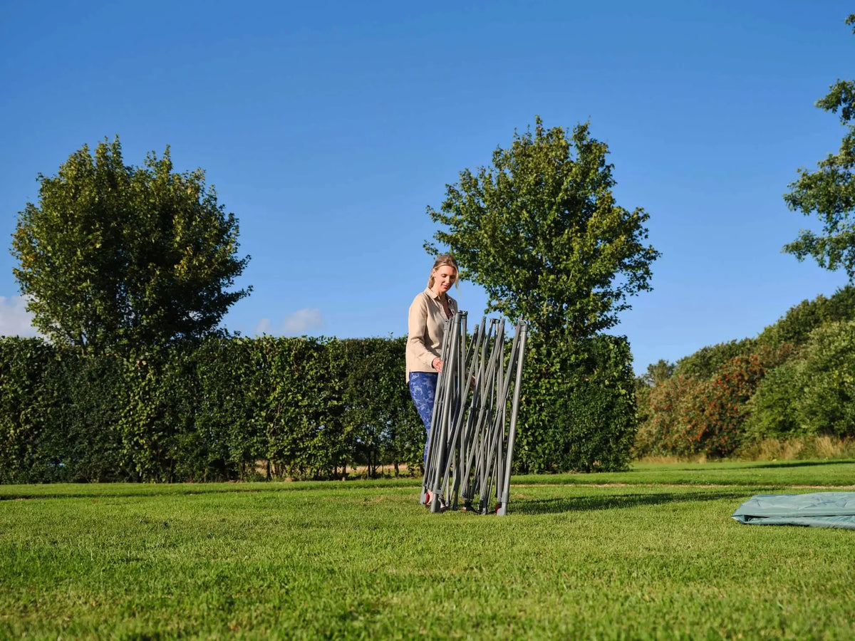Coleman FastPitch OnePush Shelter Pavillon L | 4 x 4 m  Pavillon Campingaz & Coleman