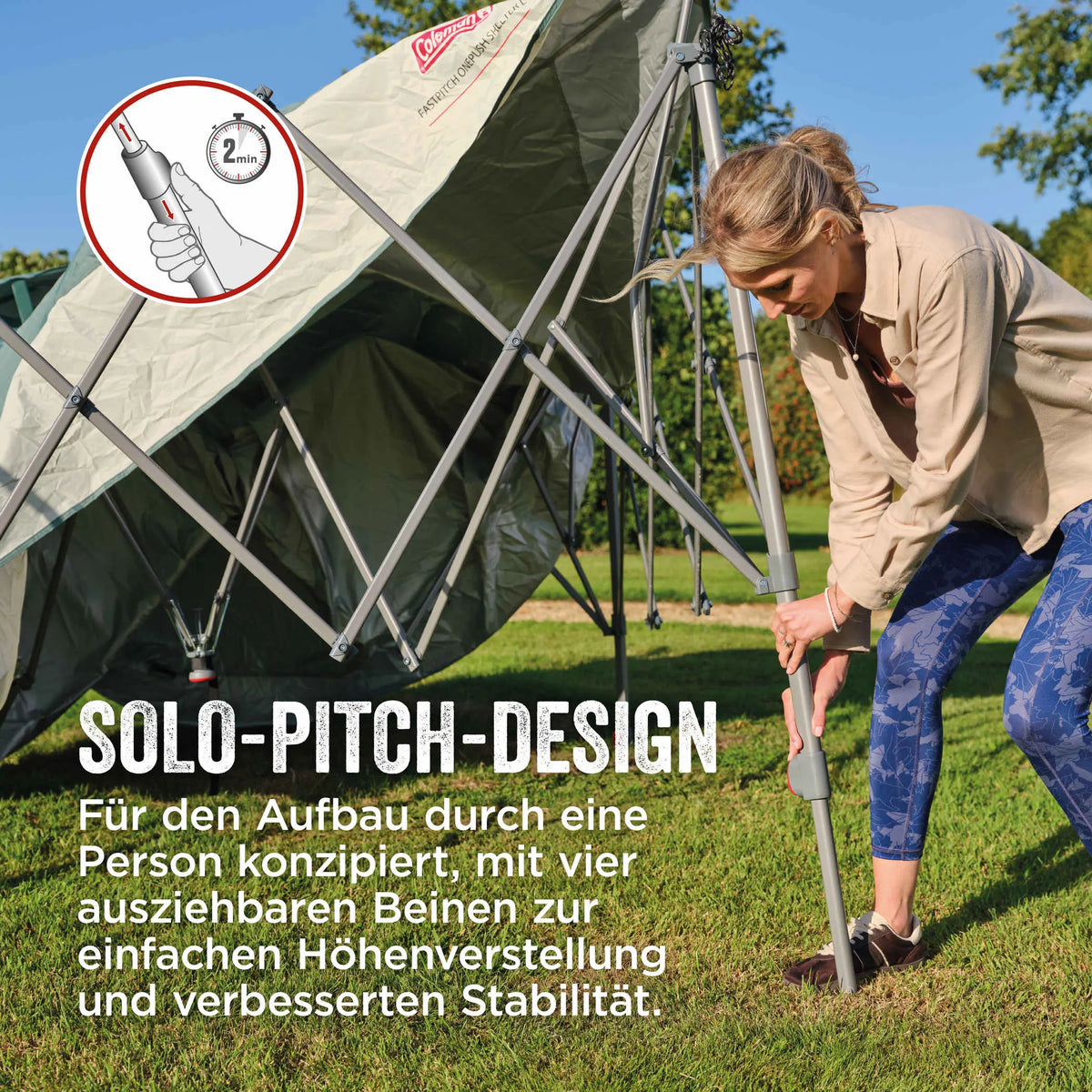 FastPitch OnePush Shelter Pavillon L   Campingaz & Coleman