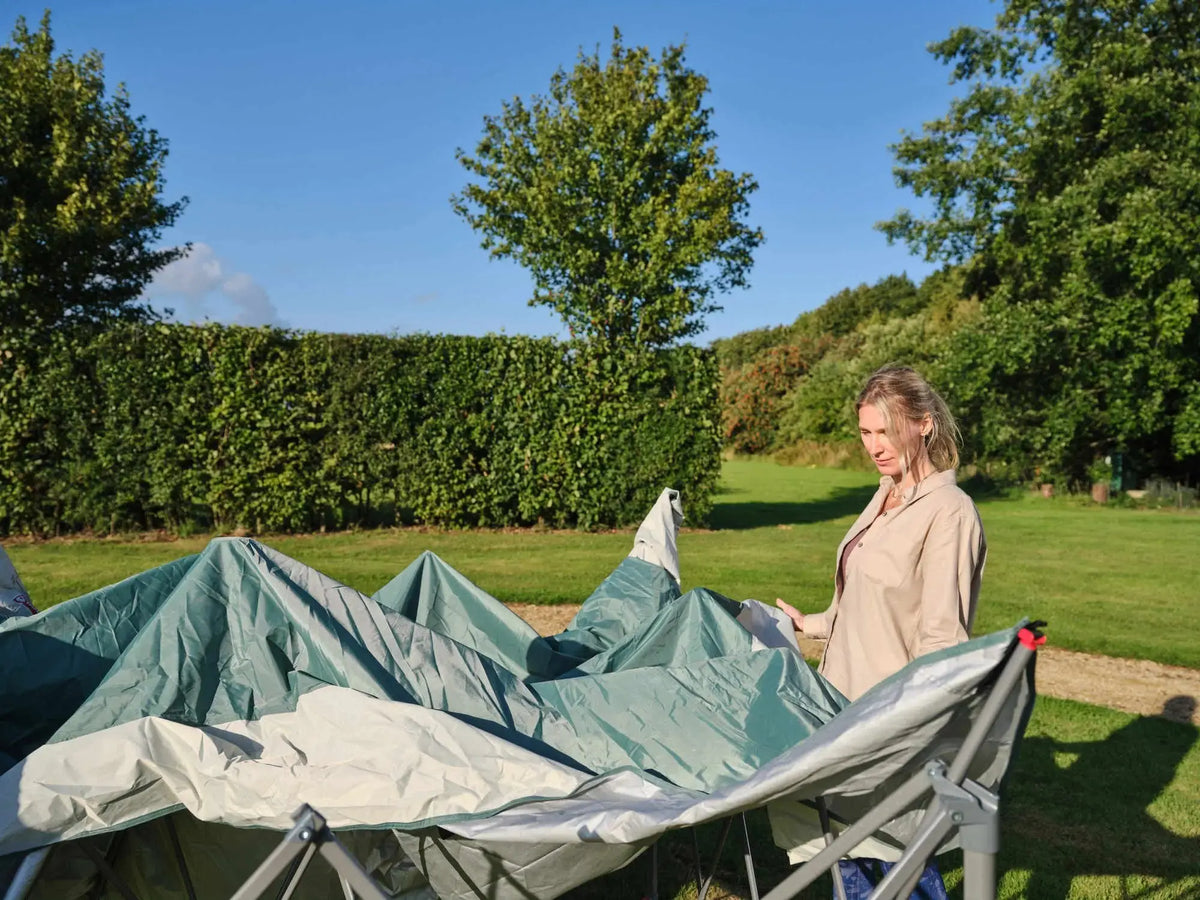 Coleman FastPitch OnePush Shelter Pavillon L | 4 x 4 m  Pavillon Campingaz & Coleman