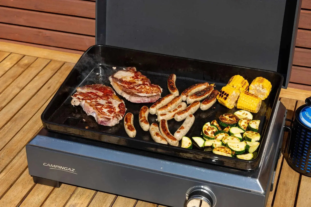 Campingaz Sigma 1 CV Plancha-Gasgrill | Heiße Grillplatte | 1 Brenner  Plancha-Grill Campingaz & Coleman