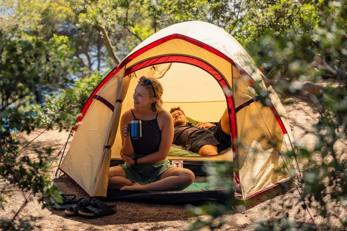 Coleman Darwin 3 Plus Summer | leichtes Kuppelzelt mit Vorraum | 3 Personen  Zelt Campingaz & Coleman
