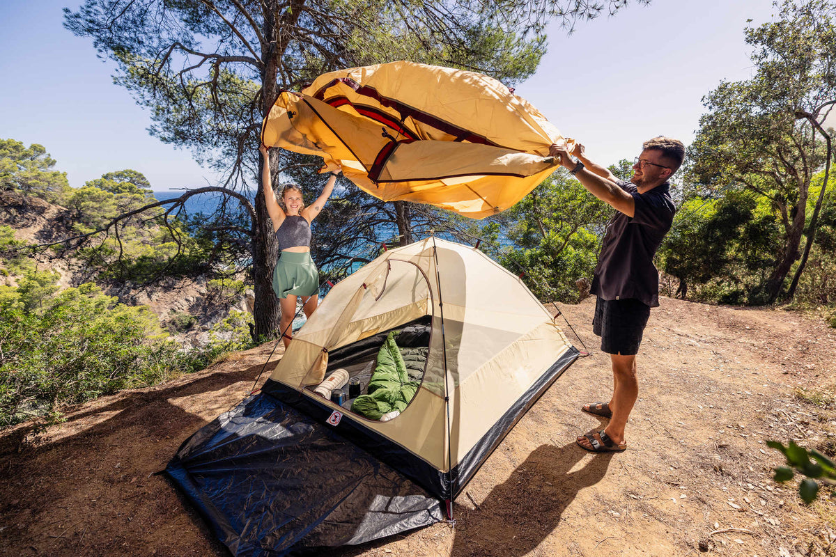 Coleman Darwin 3 Plus Summer | leichtes Kuppelzelt mit Vorraum | 3 Personen  Zelt Campingaz & Coleman