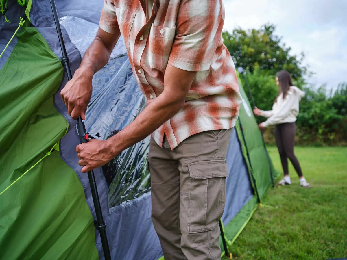 Coleman FastPitch Victoria Falls 4 BlackOut Familienzelt | 4 Personen  Zelt Campingaz & Coleman