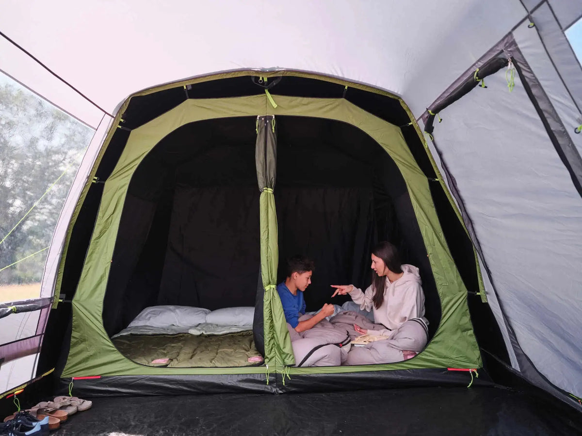 Coleman FastPitch Victoria Falls 4 BlackOut Familienzelt | 4 Personen  Zelt Campingaz & Coleman
