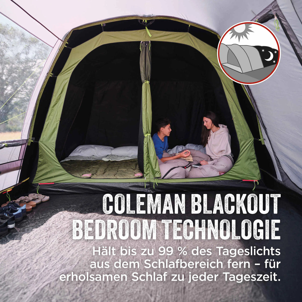 FastPitch Victoria Falls 4 BlackOut   Campingaz & Coleman