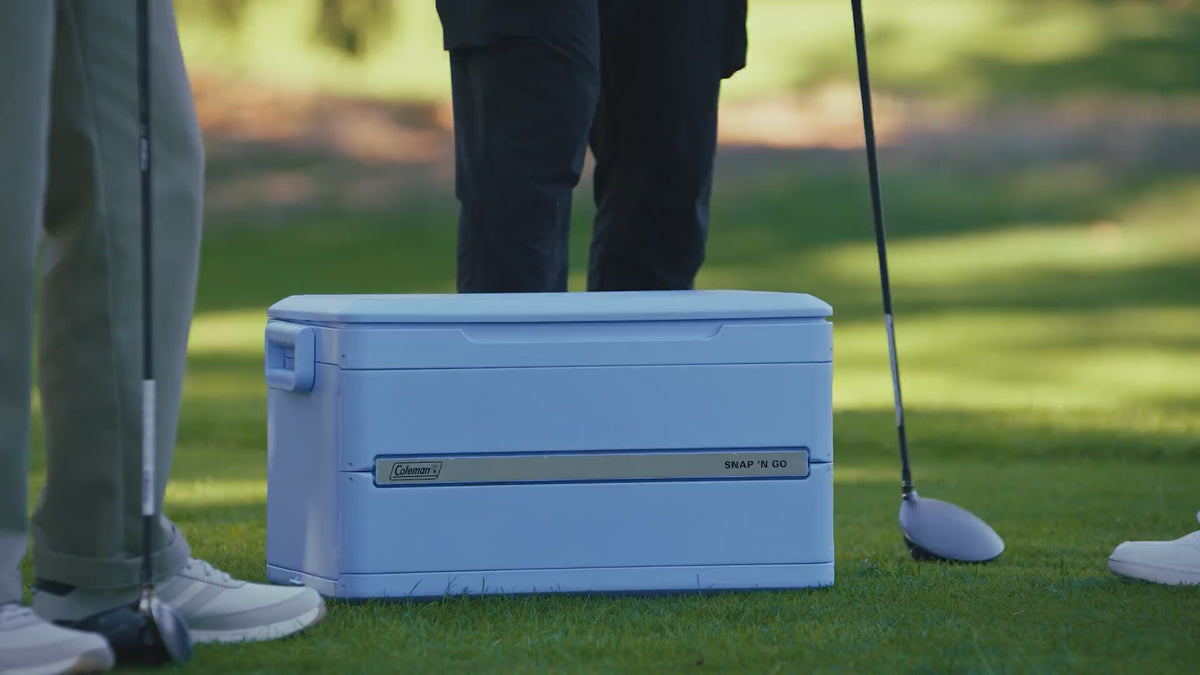 Video laden: Coleman Snap ‘N Go 35QT | 33 Liter faltbare Kühlbox | 2 Tage Kühlung