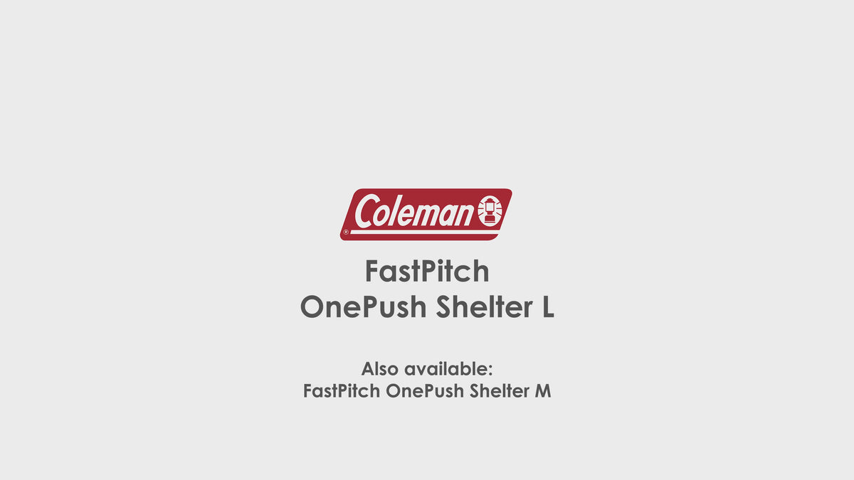 Video laden: Coleman FastPitch OnePush Shelter Pavillon M | 3 x 3 m