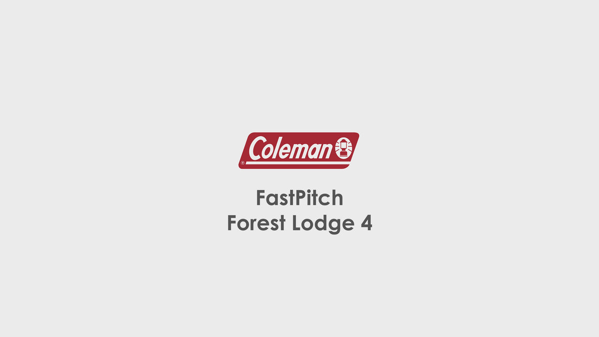 Video laden: Coleman FastPitch Forest Lodge 4 Familienzelt | 4 Personen