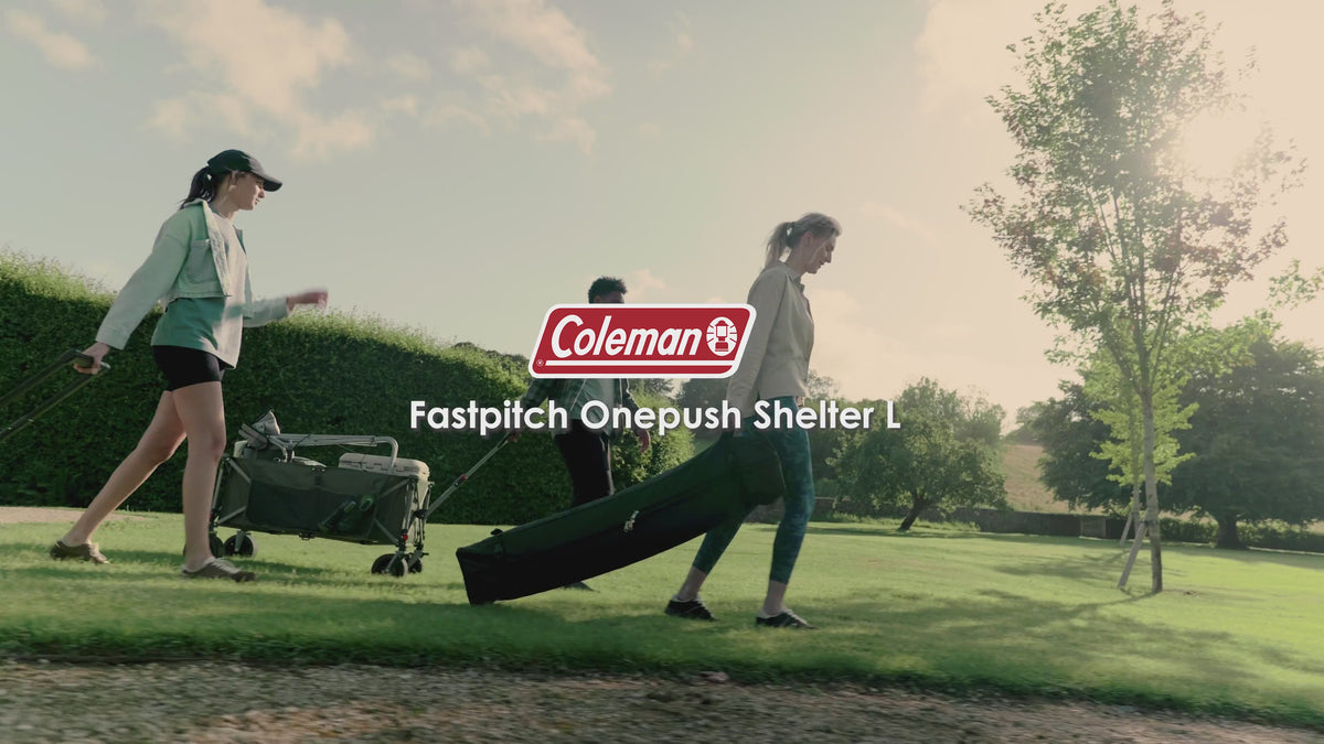 Video laden: Coleman FastPitch OnePush Shelter Pavillon L | 4 x 4 m